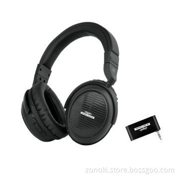 2.4G wireless headset use 3.5mm adaptor connect with PC,MP3,etc.